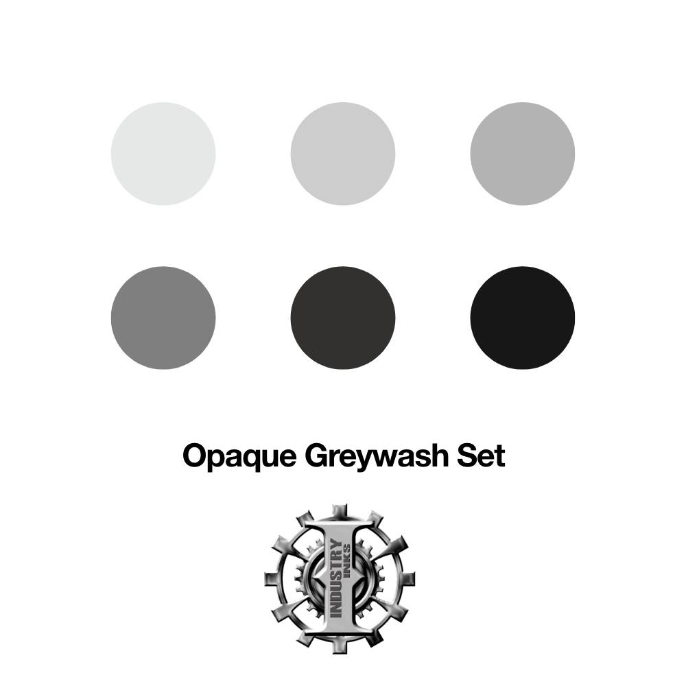 Opaque Grey Color Set — Industry Inks — Pick Size