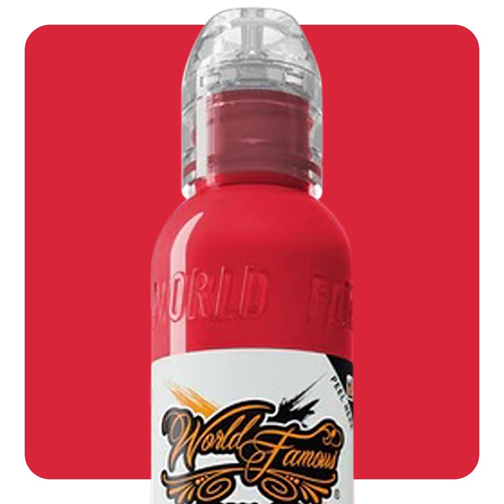 J. Ackerman Albert Fish Orange Blossom — World Famous Tattoo Ink — Pick Size