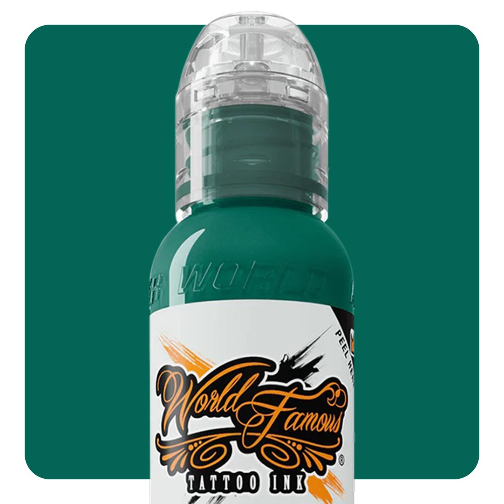 J. Ackerman H.H. Holmes Arsenic Green — World Famous Tattoo Ink — Pick Size