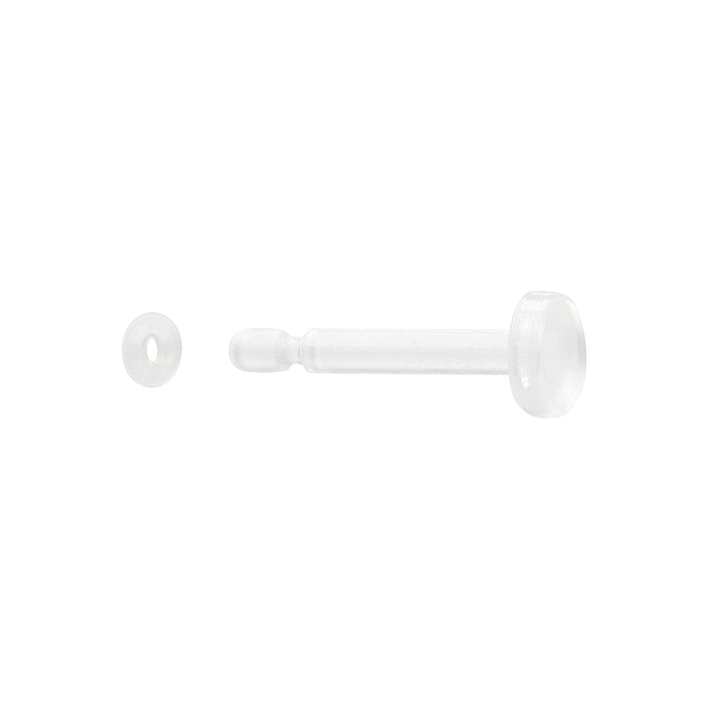 14g 5/16” Clear Acrylic Lip Labret Retainer — Price Per 1