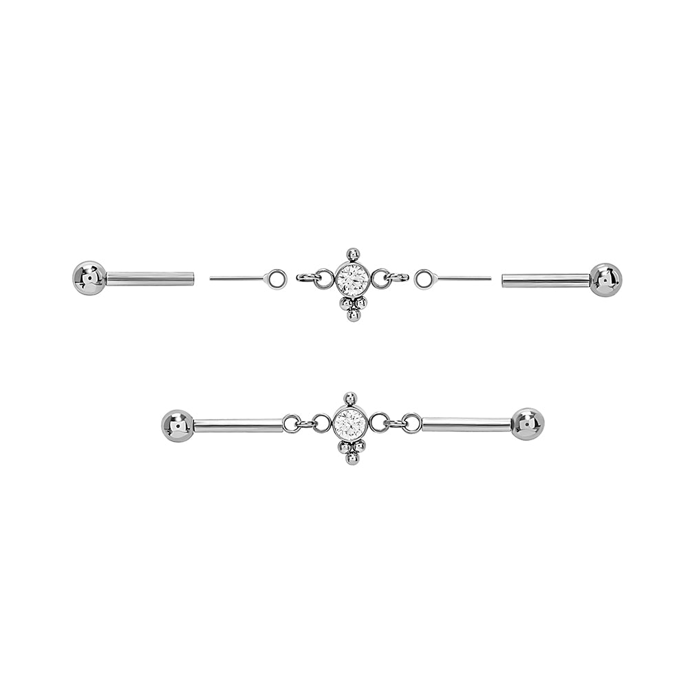 Tilum Replacement Titanium Pin with Jump Ring — Price Per 1