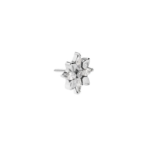 Tilum 14g–12g Threadless Amaryllis Titanium Top — Price Per 1 - Painful Pleasures