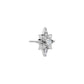Tilum Jeweled Compass Titanium Threadless Top — Price Per 1