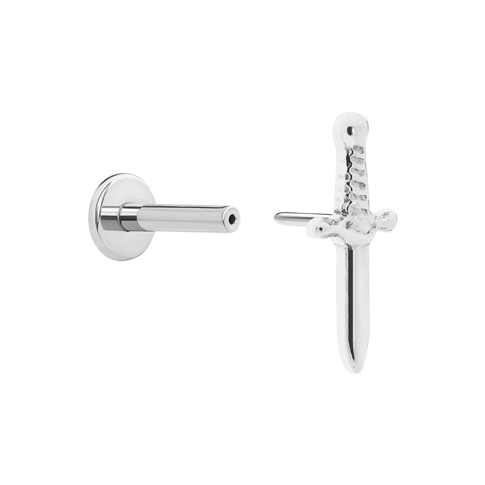 Titanium Threadless Dagger - Painful Pleasures