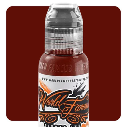 Jay Freestyle Brown — World Famous Tattoo Ink — Pick Size - Painful Pleasures