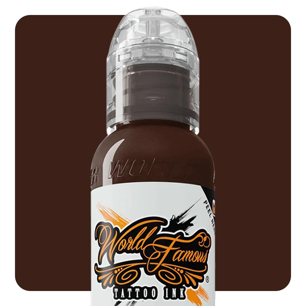 Jay Freestyle Dark Brown — World Famous Tattoo Ink — Pick Size