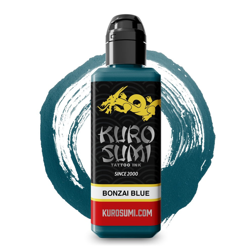 Bonzai Blue — Kuro Sumi Tattoo Ink — Pick Size