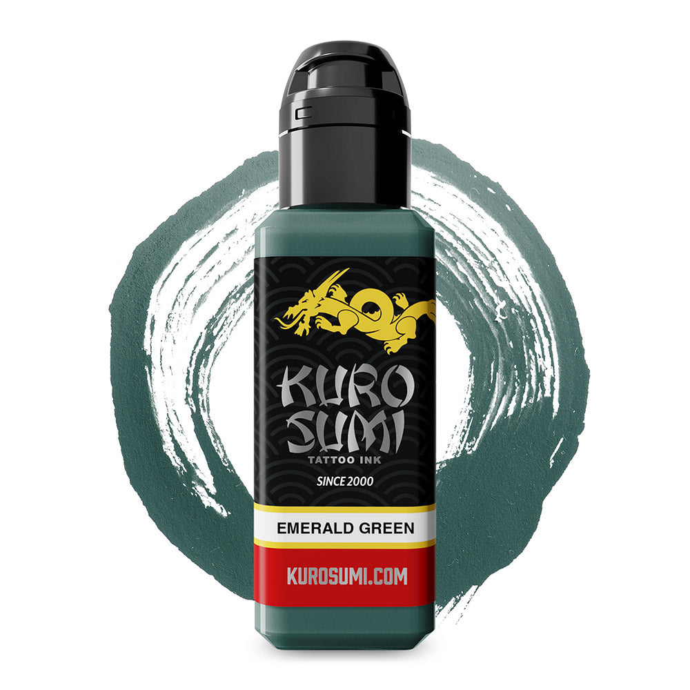Chen Jie Watercolor Set — Kuro Sumi Tattoo Ink — 6 1.5oz Bottles