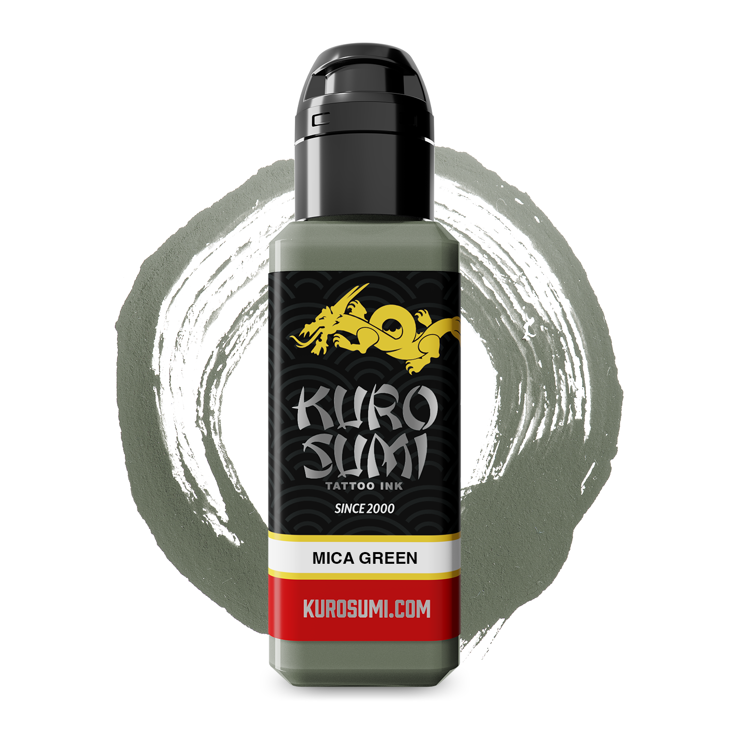 Chen Jie Watercolor Set — Kuro Sumi Tattoo Ink — 6 1.5oz Bottles