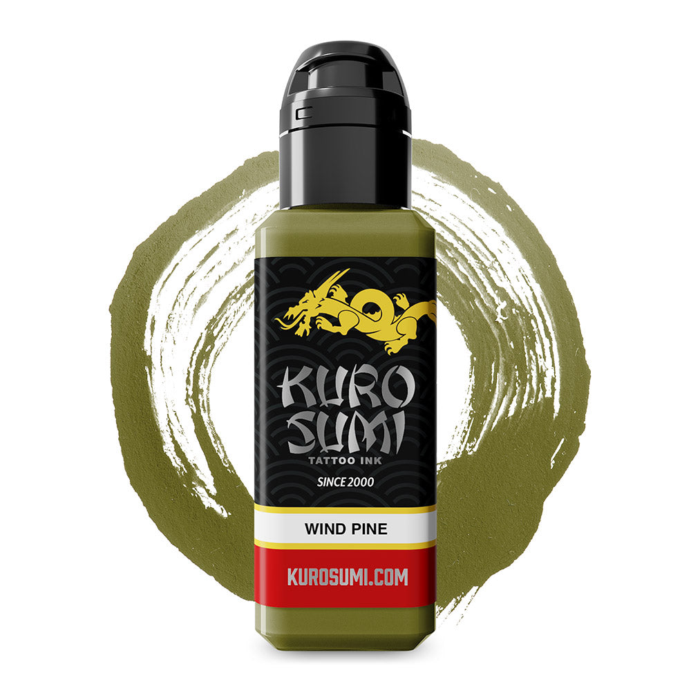 Chen Jie Watercolor Set — Kuro Sumi Tattoo Ink — 6 1.5oz Bottles