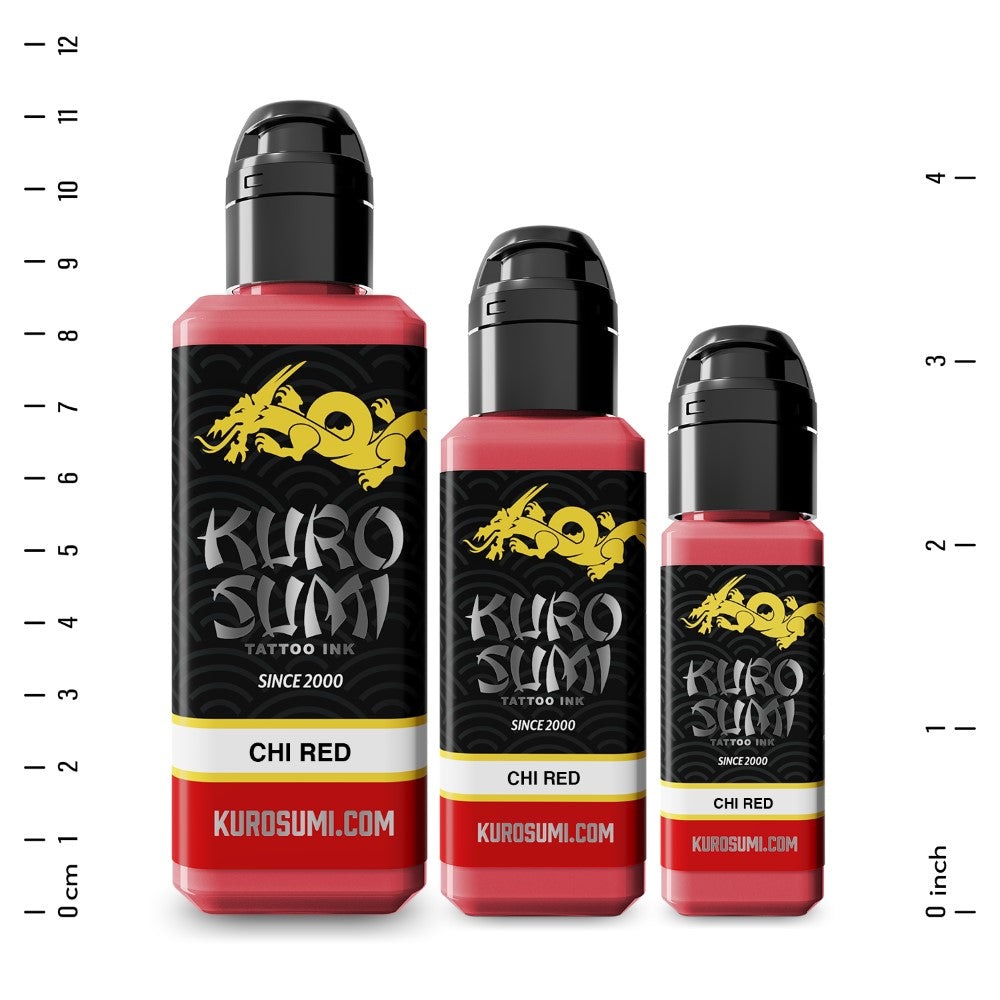 Chi Red — Kuro Sumi Tattoo Ink — Pick Size