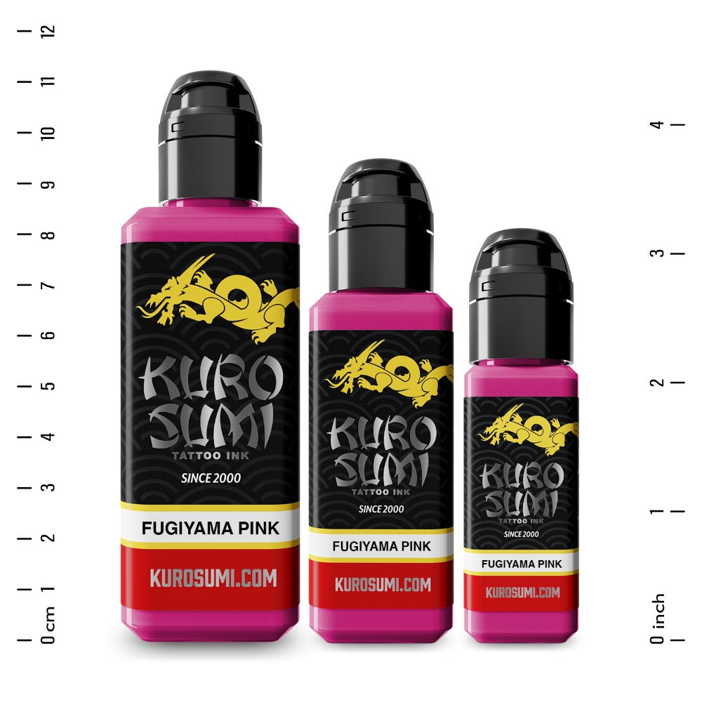 Fugiyama Pink — Kuro Sumi Tattoo Ink — Pick Size