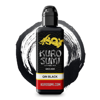 Qin Black — Kuro Sumi Tattoo Ink — Pick Size - Painful Pleasures
