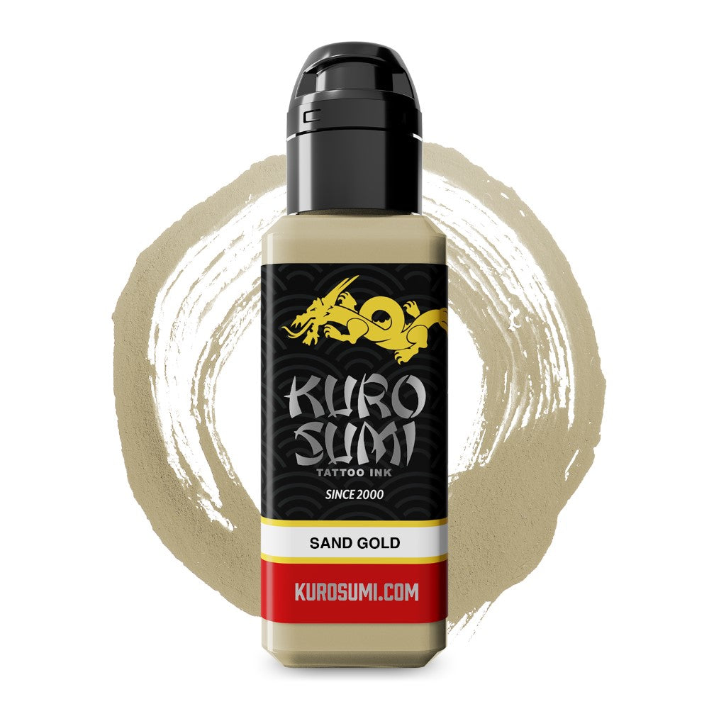 Sand Gold — Kuro Sumi Tattoo Ink — Pick Size