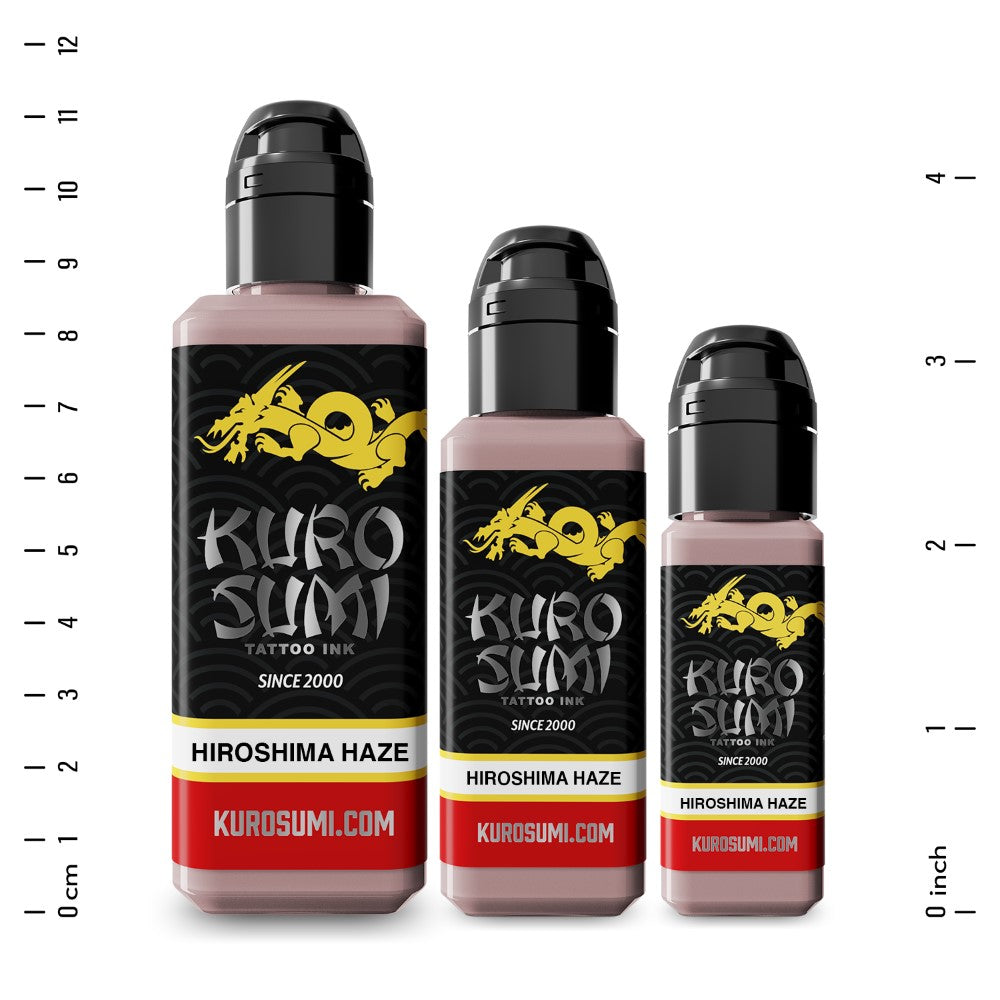 Hiroshima Haze — Kuro Sumi Tattoo Ink — Pick Size - Painful Pleasures