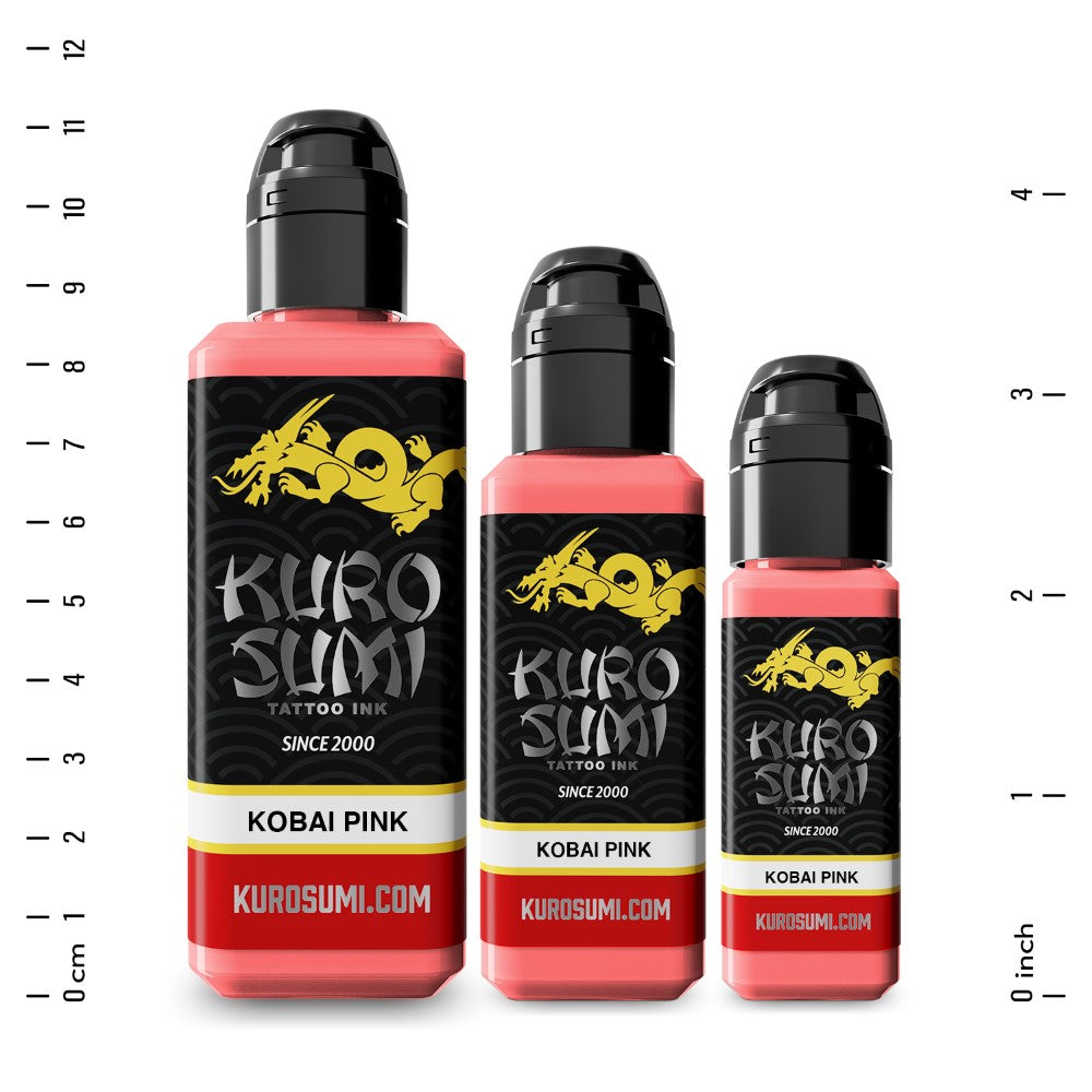 Kobai Pink — Kuro Sumi Tattoo Ink — Pick Size