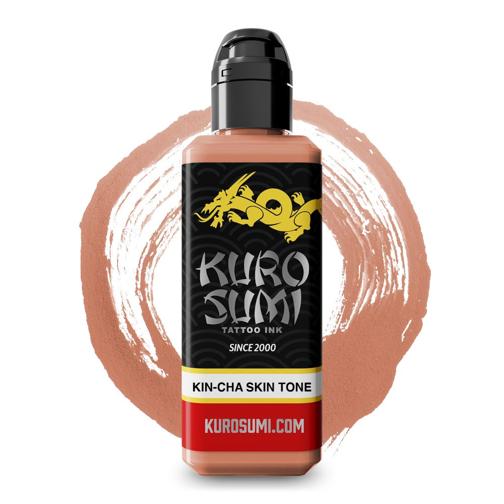 Kin-Cha Skin Tone — Kuro Sumi Tattoo Ink — Pick Size