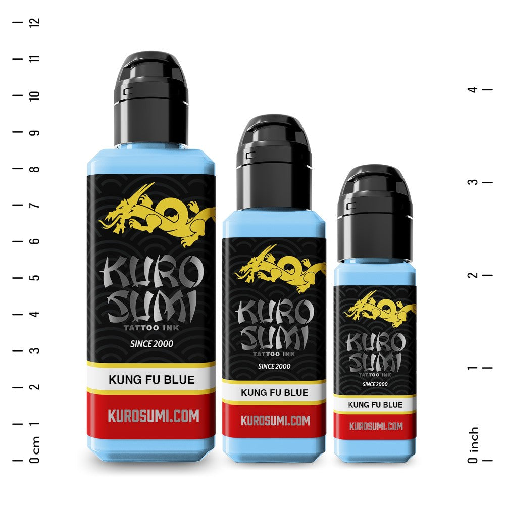 Kung Fu Blue — Kuro Sumi Tattoo Ink — Pick Size
