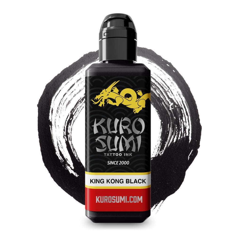King Kong Black — Kuro Sumi Tattoo Ink — Pick Size