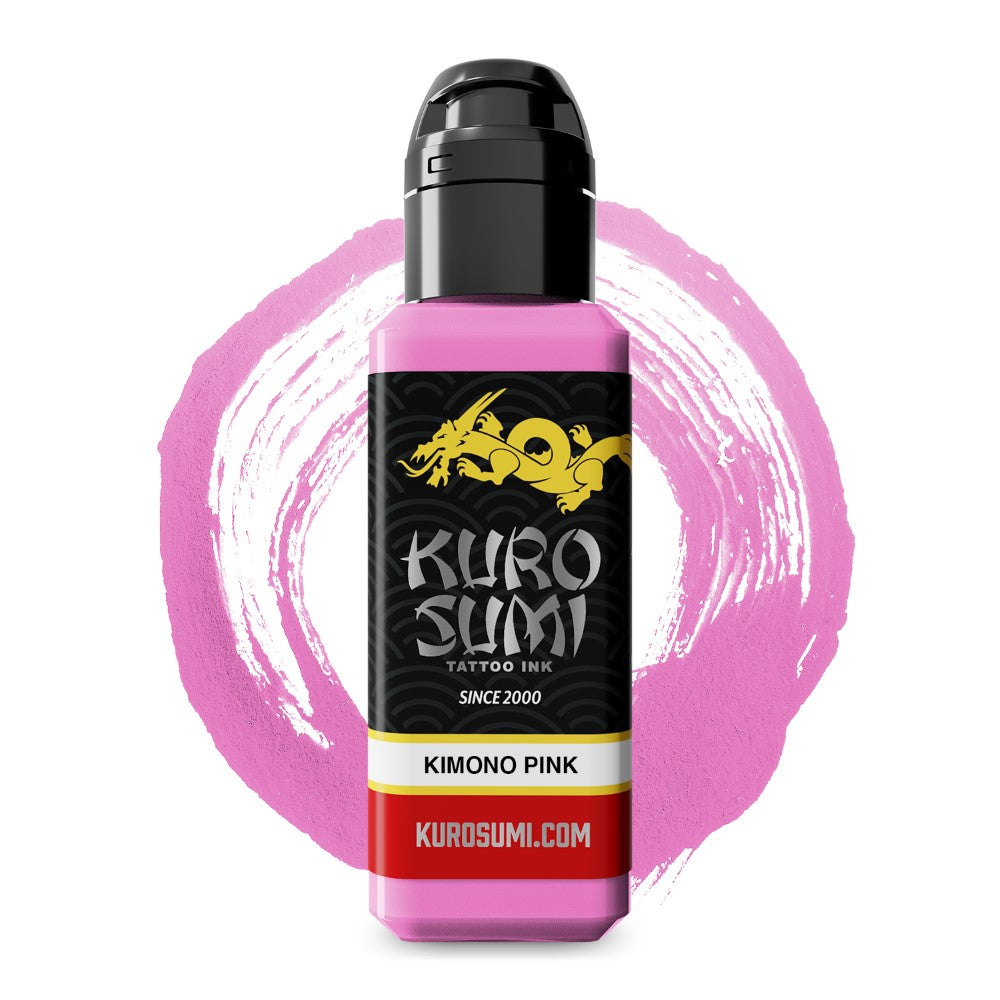 Kimono Pink — Kuro Sumi Tattoo Ink — Pick Size