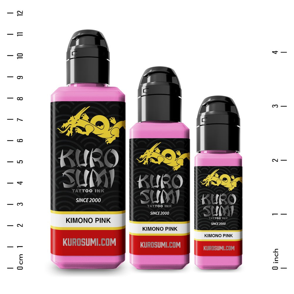 Kimono Pink — Kuro Sumi Tattoo Ink — Pick Size
