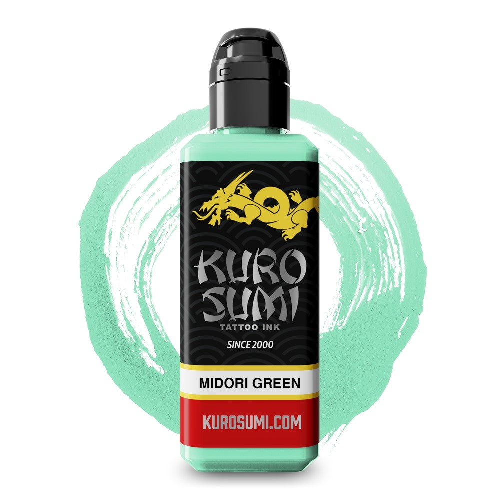 Midori Green — Kuro Sumi Tattoo Ink — Pick Size