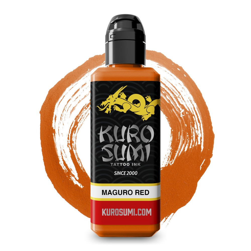 Maguro Red — Kuro Sumi Tattoo Ink — Pick Size