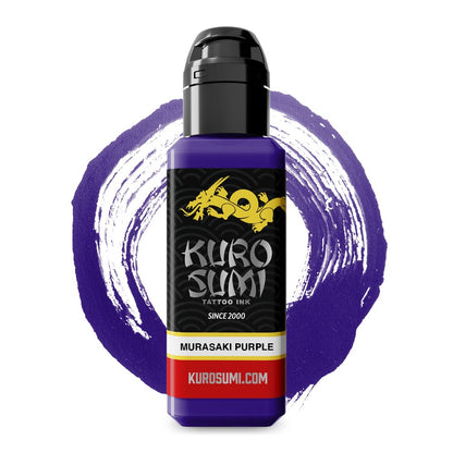 Murasaki Purple — Kuro Sumi Tattoo Ink — Pick Size - Painful Pleasures