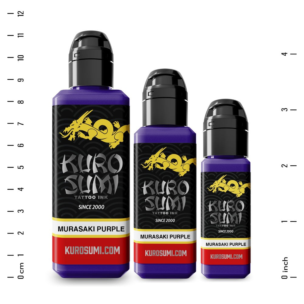 Murasaki Purple — Kuro Sumi Tattoo Ink — Pick Size