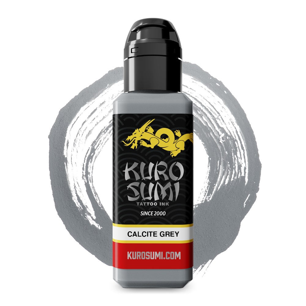 Calcite Grey — Kuro Sumi Tattoo Ink — Pick Size