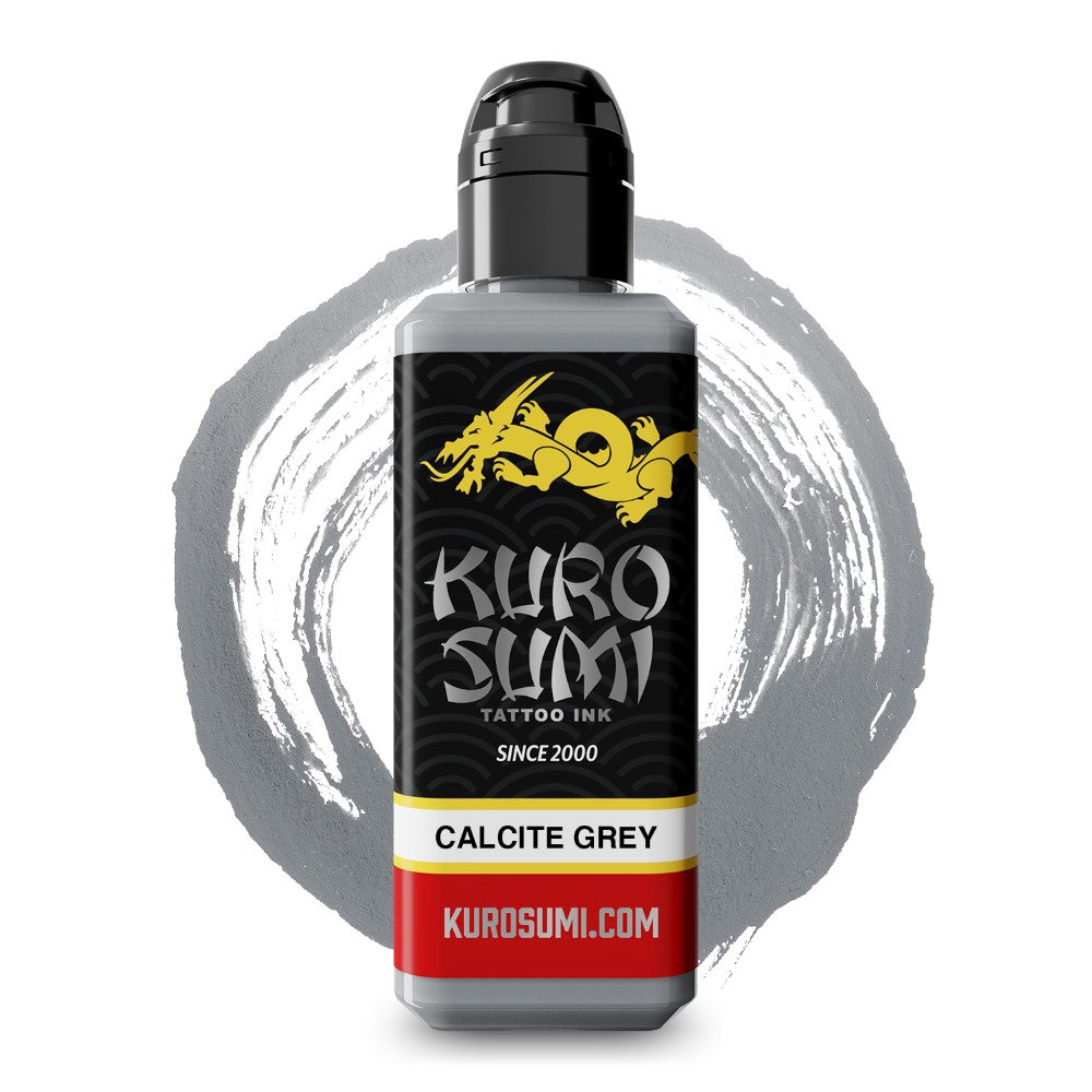 Calcite Grey — Kuro Sumi Tattoo Ink — Pick Size