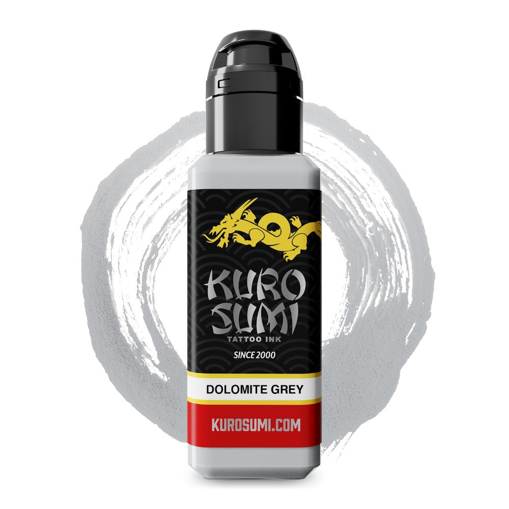 Dolomite Grey — Kuro Sumi Tattoo Ink — Pick Size