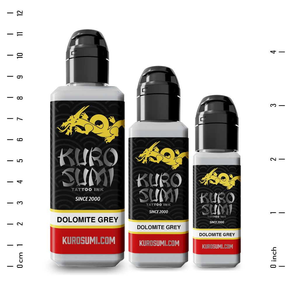 Dolomite Grey — Kuro Sumi Tattoo Ink — Pick Size