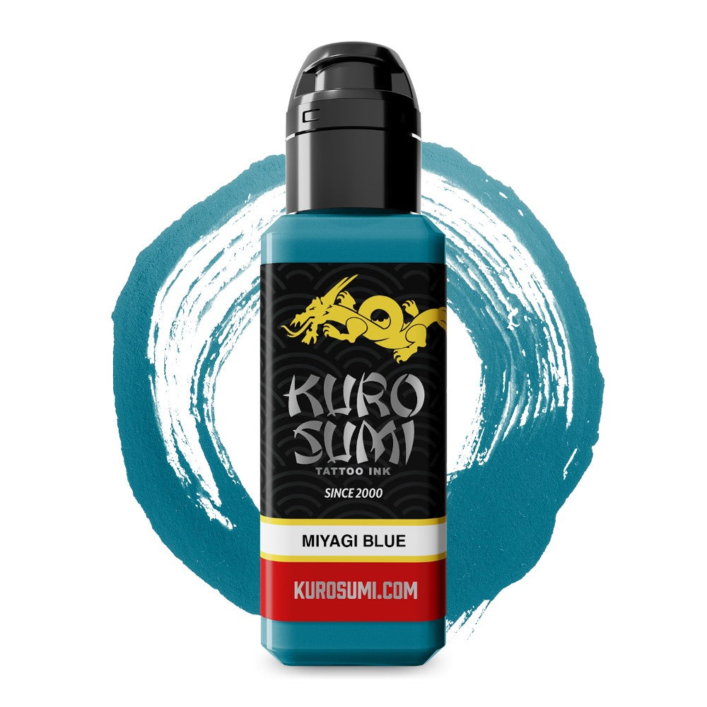 MIyagi Blue — Kuro Sumi Tattoo Ink — Pick Size