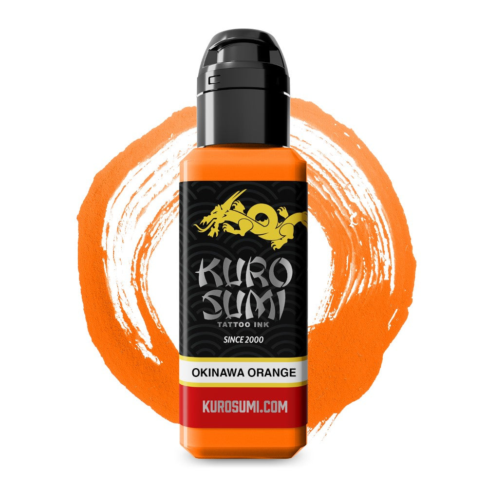 Okinawa Orange — Kuro Sumi Tattoo Ink — Pick Size