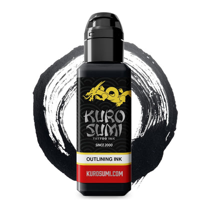 Outlining Ink — Kuro Sumi Tattoo Ink — Pick Size - Painful Pleasures