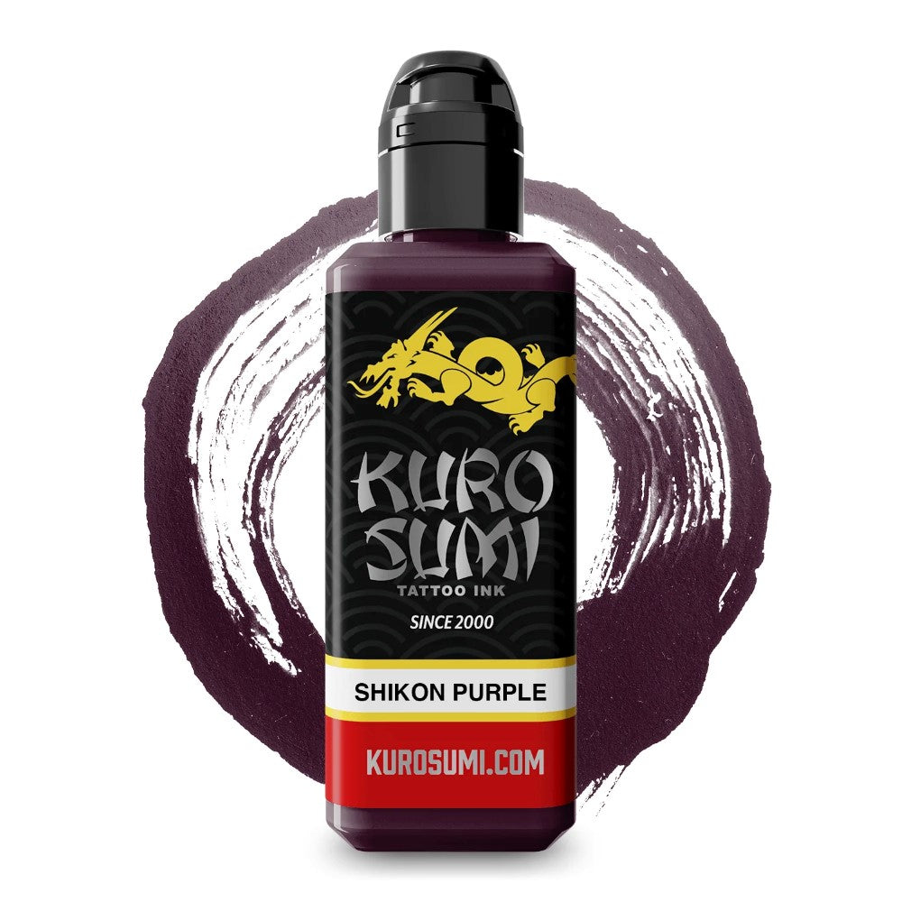 Shikon Purple — Kuro Sumi Tattoo Ink — Pick Size