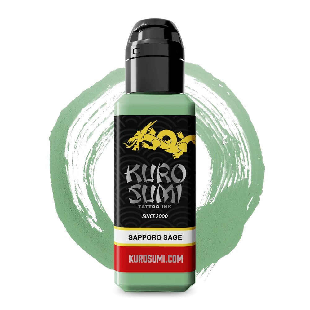Sapporo Sage — Kuro Sumi Tattoo Ink — Pick Size