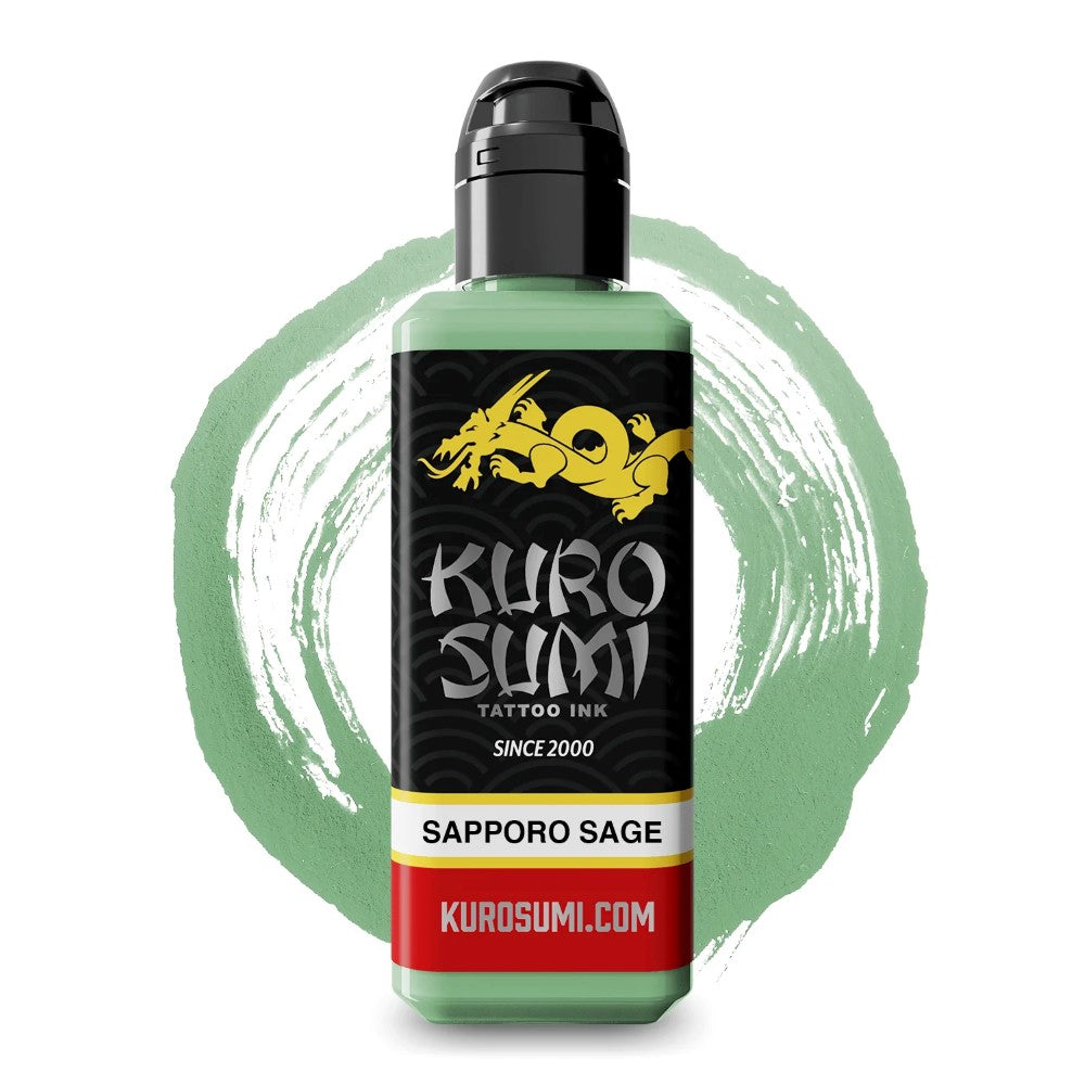 Sapporo Sage — Kuro Sumi Tattoo Ink — Pick Size
