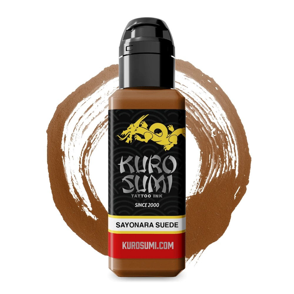 Sayonara Suede — Kuro Sumi Tattoo Ink — Pick Size