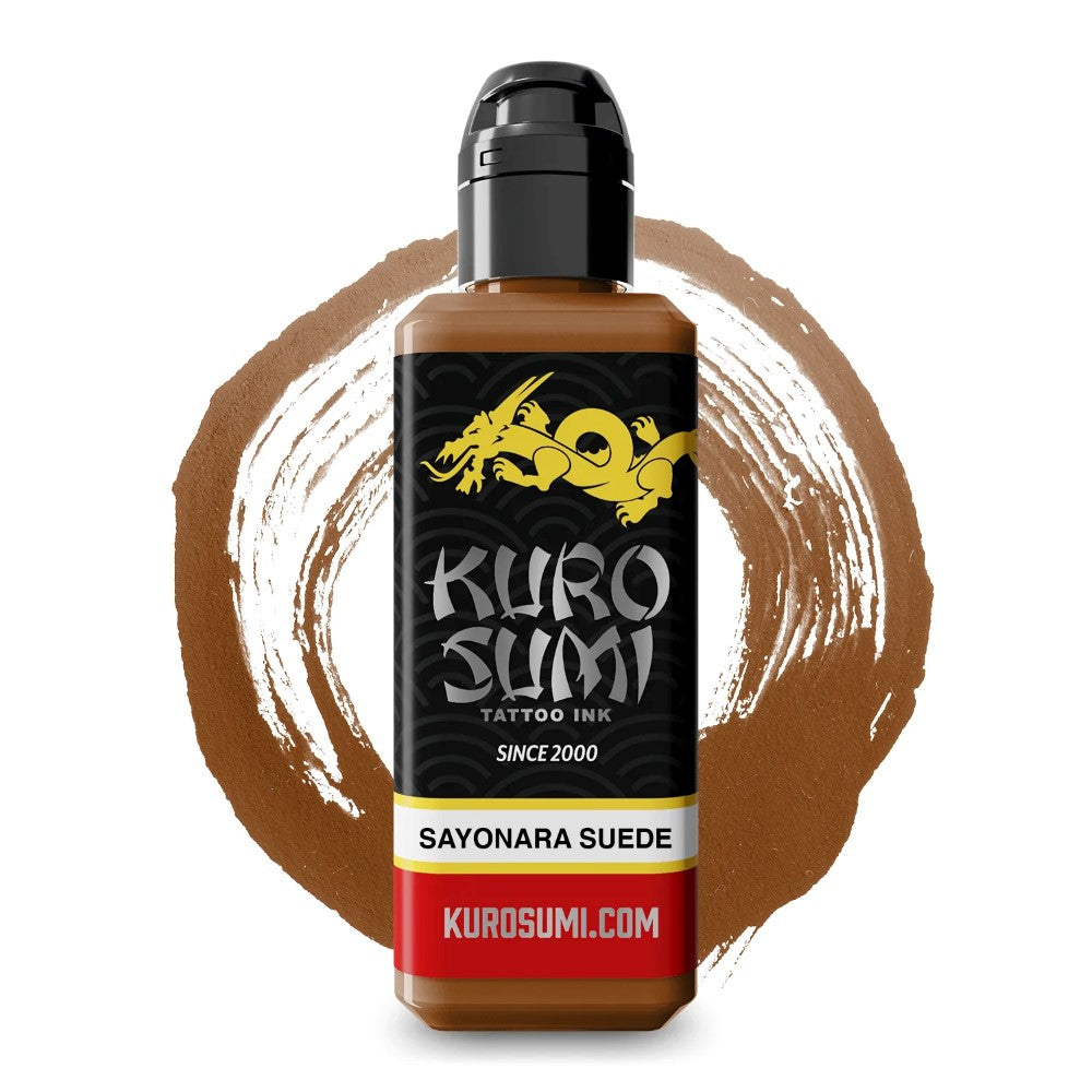 Sayonara Suede — Kuro Sumi Tattoo Ink — Pick Size