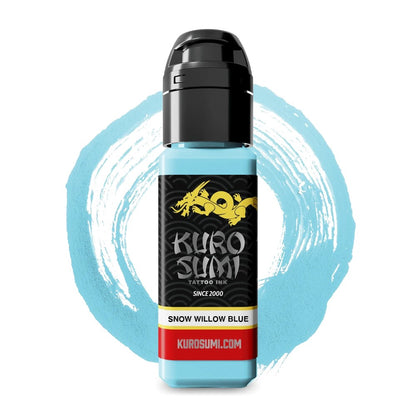 Snow Willow Blue — Kuro Sumi Tattoo Ink — Pick Size - Painful Pleasures