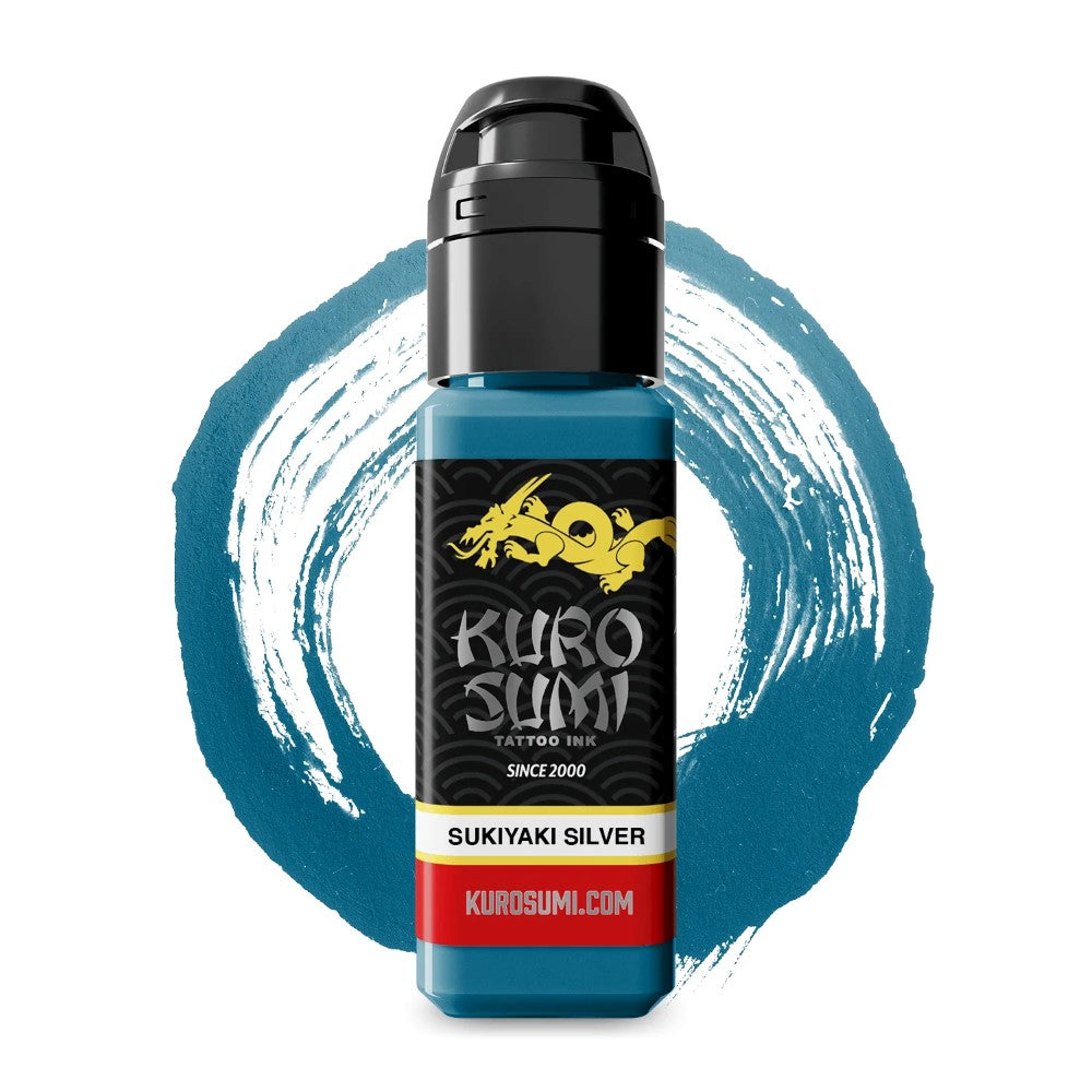 Sukiyaki Silver — Kuro Sumi Tattoo Ink — Pick Size