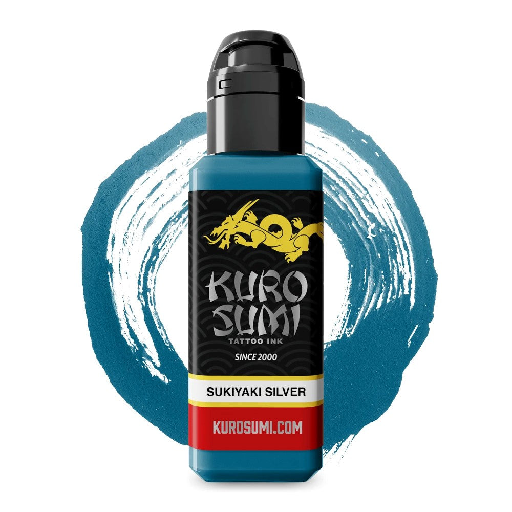 Sukiyaki Silver — Kuro Sumi Tattoo Ink — Pick Size