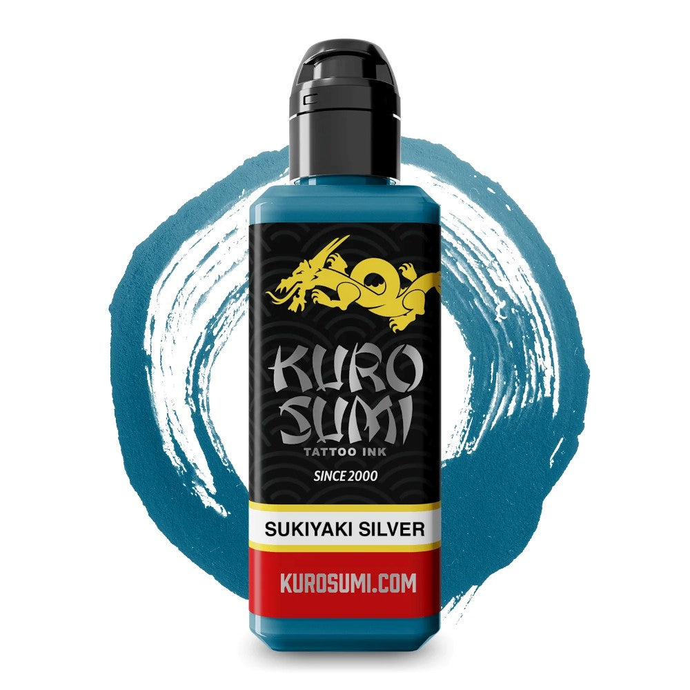 Sukiyaki Silver — Kuro Sumi Tattoo Ink — Pick Size