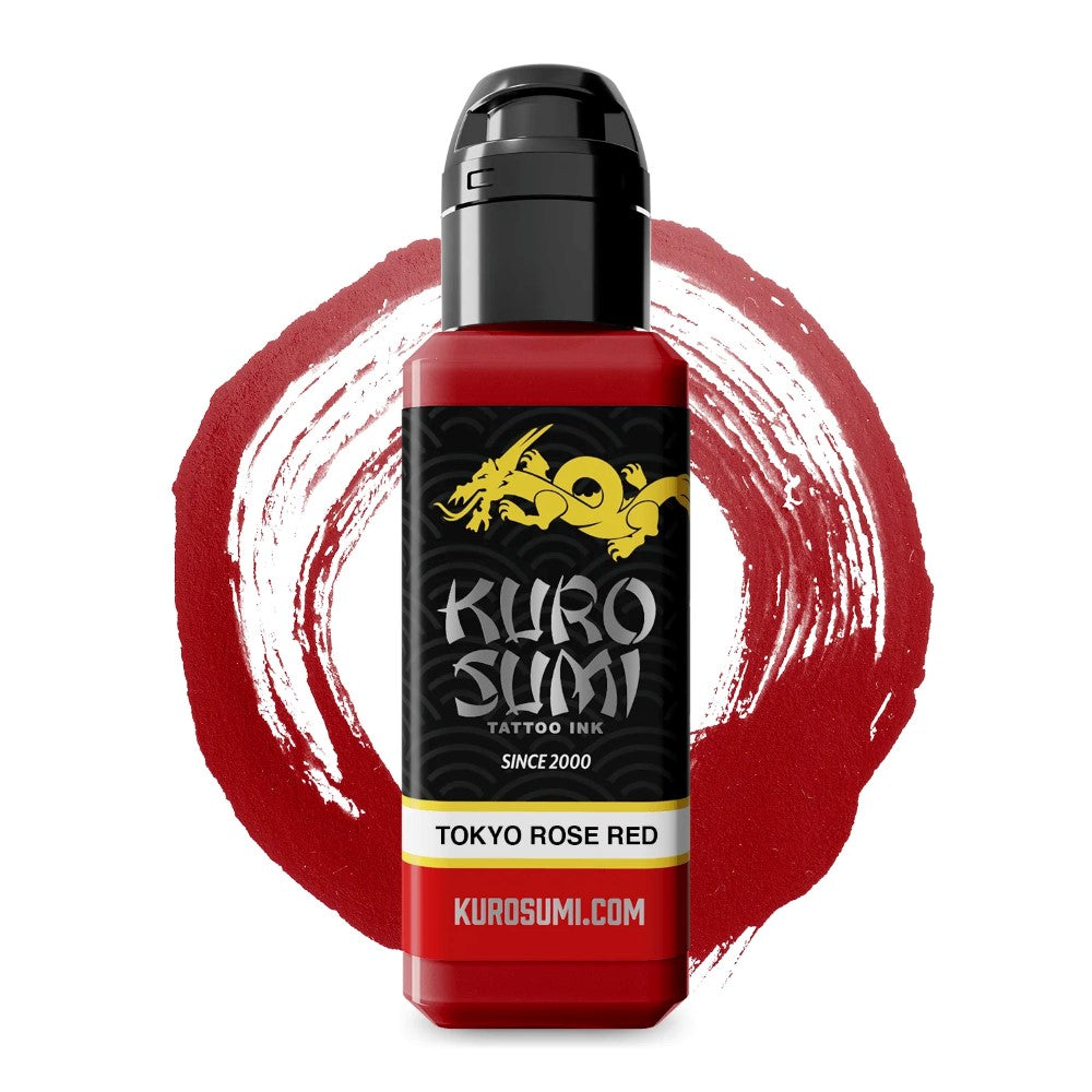 Tokyo Rose Red — Kuro Sumi Tattoo Ink — Pick Size