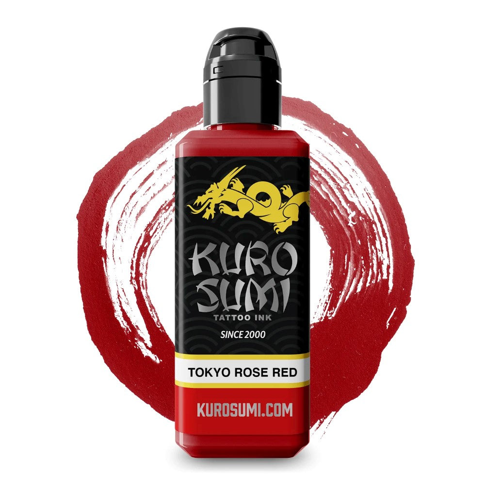 Tokyo Rose Red — Kuro Sumi Tattoo Ink — Pick Size