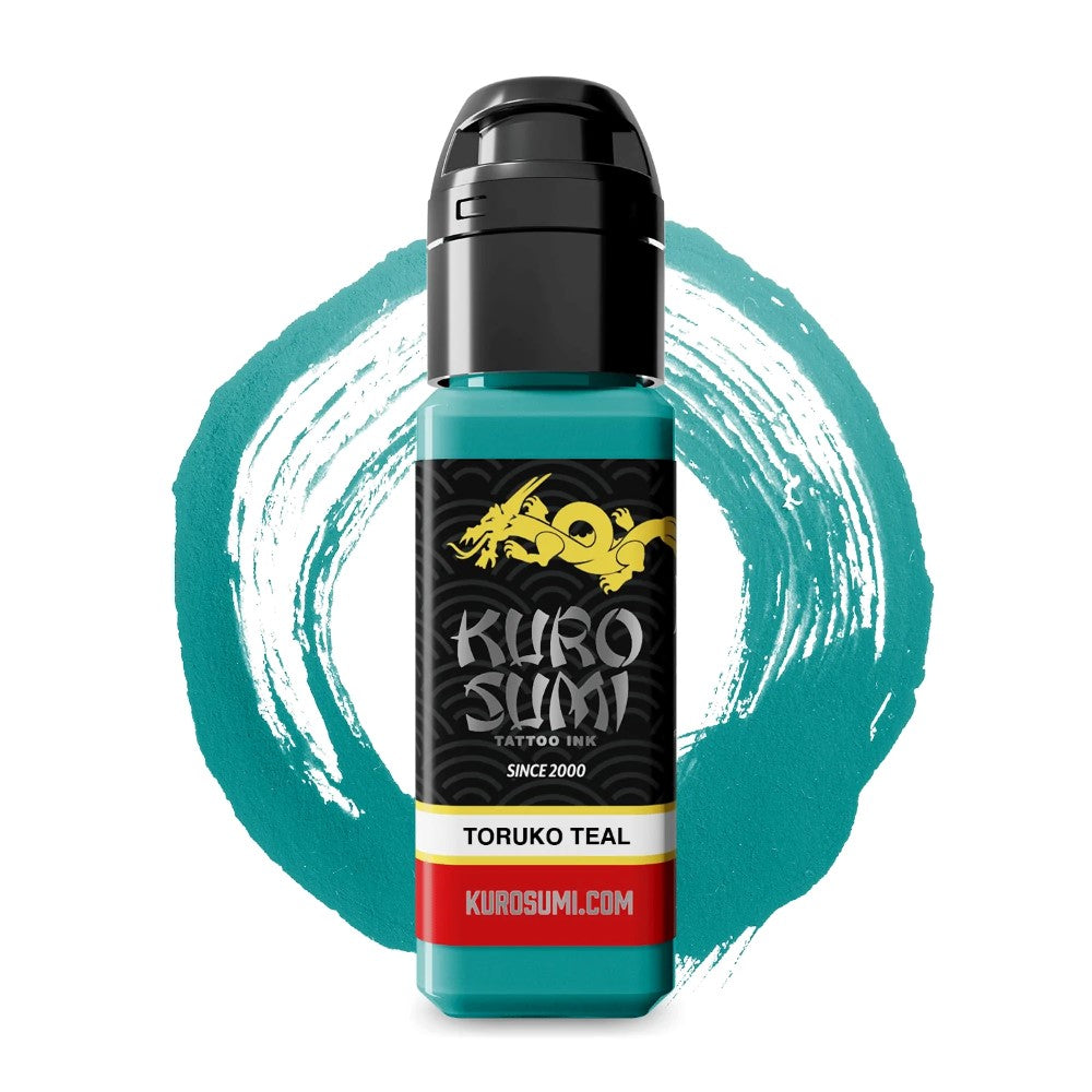 Toruko Teal — Kuro Sumi Tattoo Ink — Pick Size
