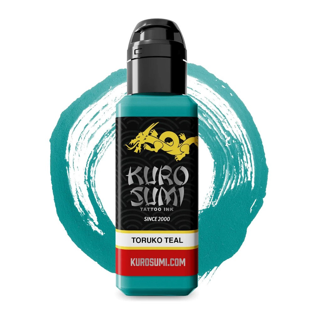 Toruko Teal — Kuro Sumi Tattoo Ink — Pick Size