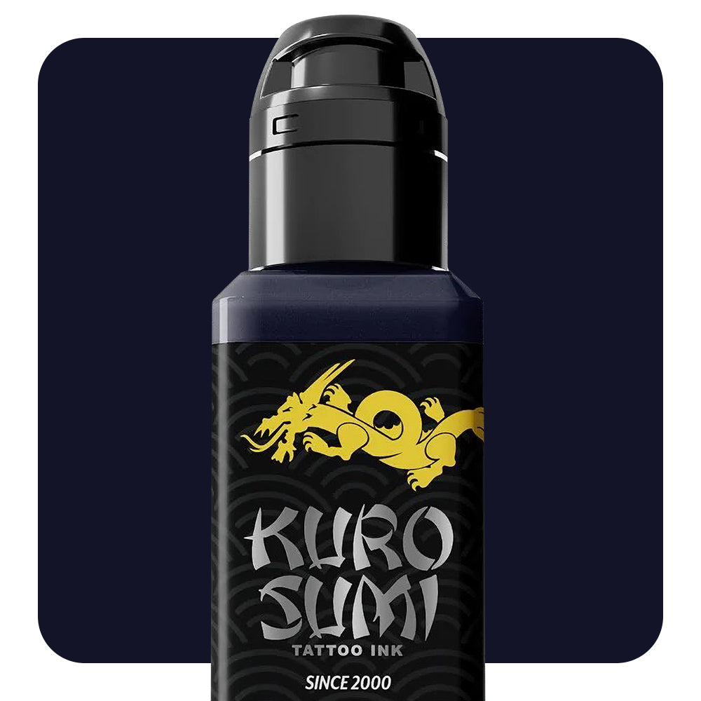 Eggplant Black — Kuro Sumi Tattoo Ink — Pick Size